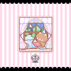 set of 4 christmas stickers
