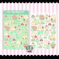 sparkling melon soda sticker sheet