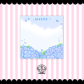 Hydrangea Memo Pad