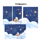 Wish Upon a Star Digital Wallpaper + Icon Set