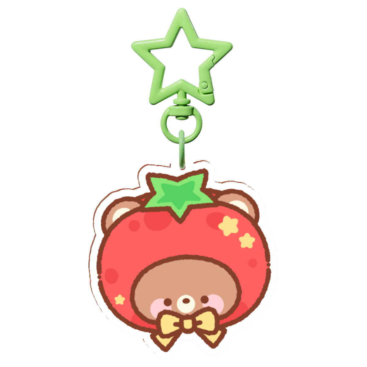 Tomato Bear Charm