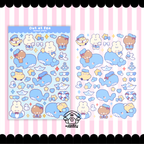 out at sea sticker sheet