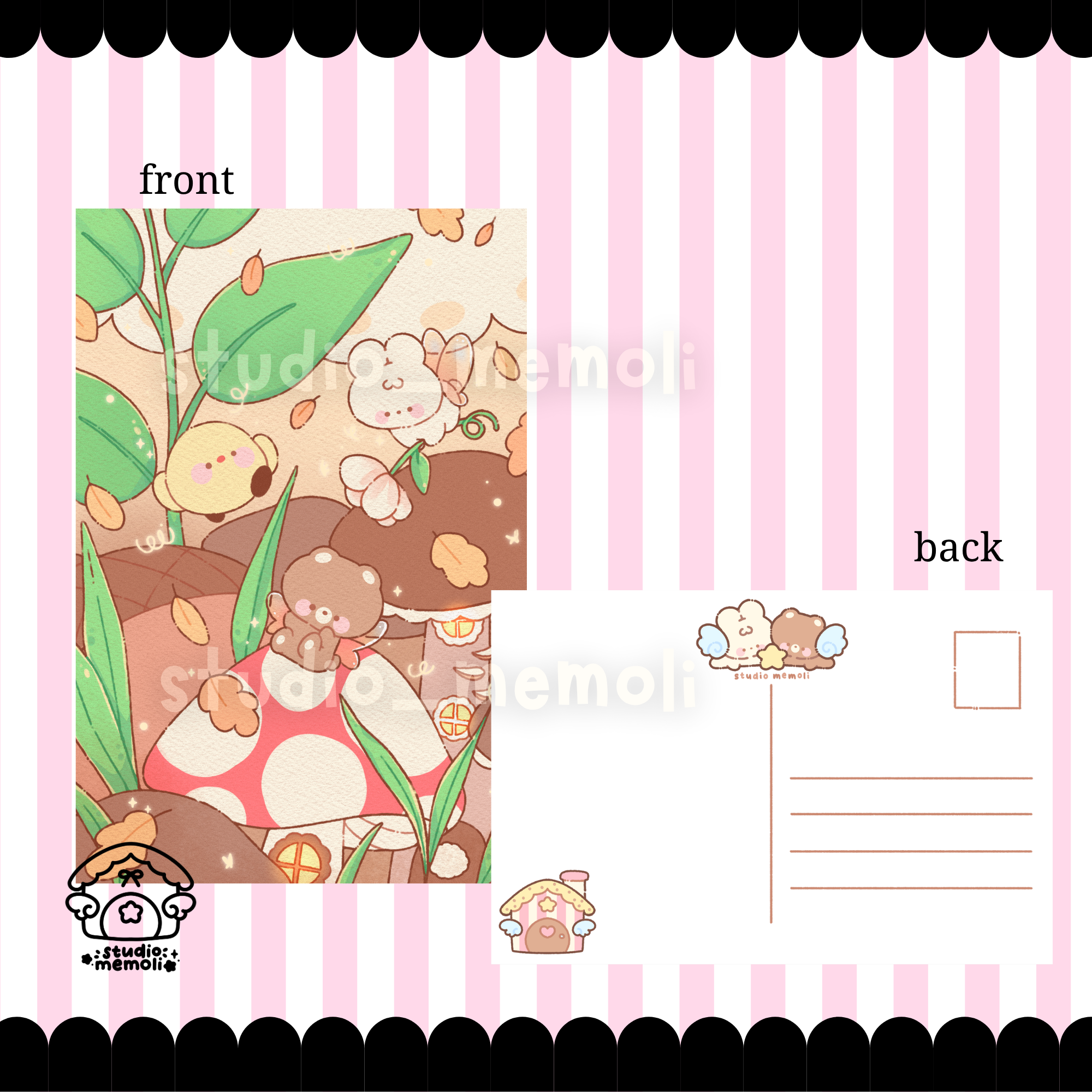 mushroom fairies print