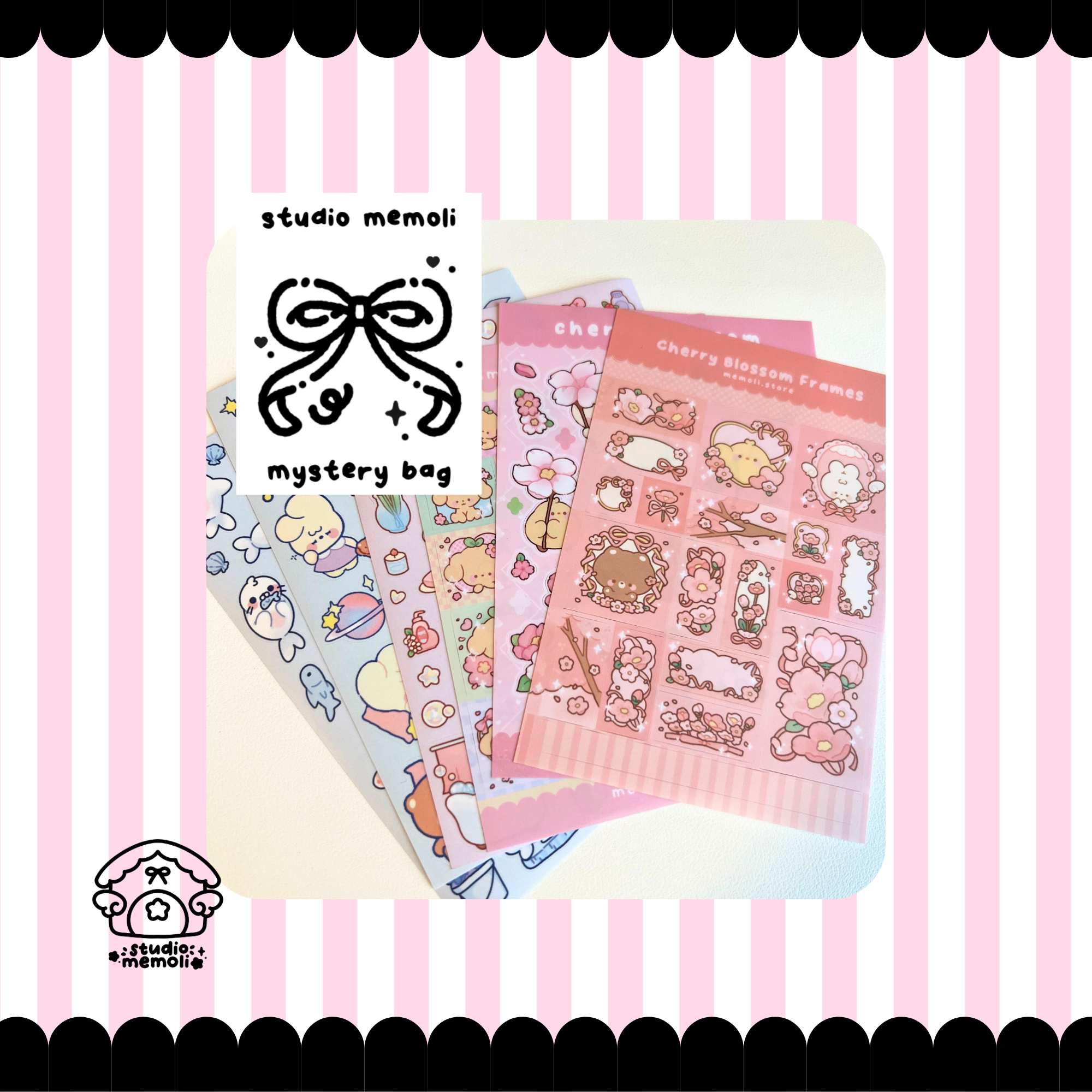 sticker sheet mystery bundle