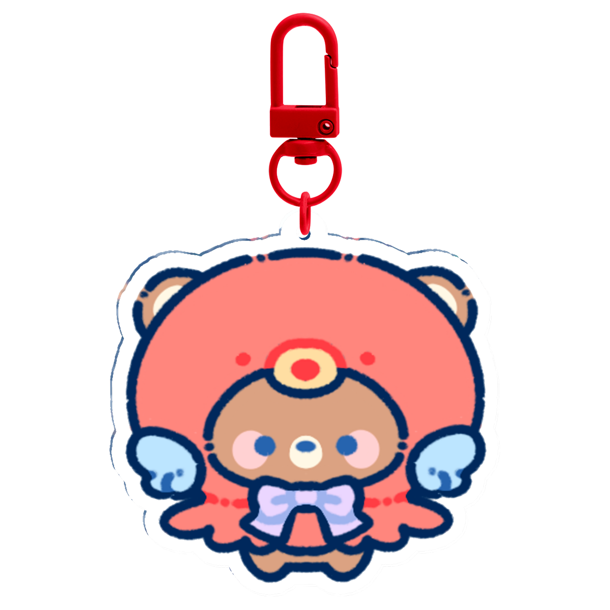 Tako Bear Keychain