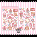 candy hearts sticker sheet