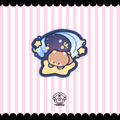 shooting star sticker