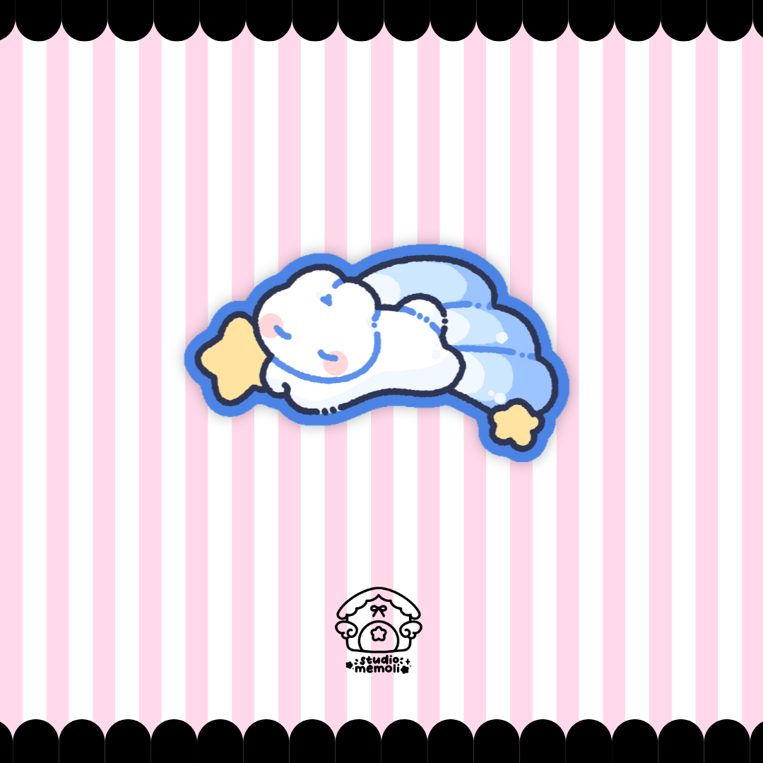 star bunny sticker