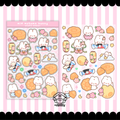 mid autumn bunny sticker sheet