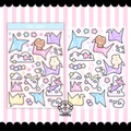 paper wishes sticker sheet