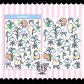 snow drops sticker sheet