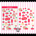 soft cherries sticker sheet