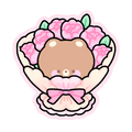 flower bouquet sticker