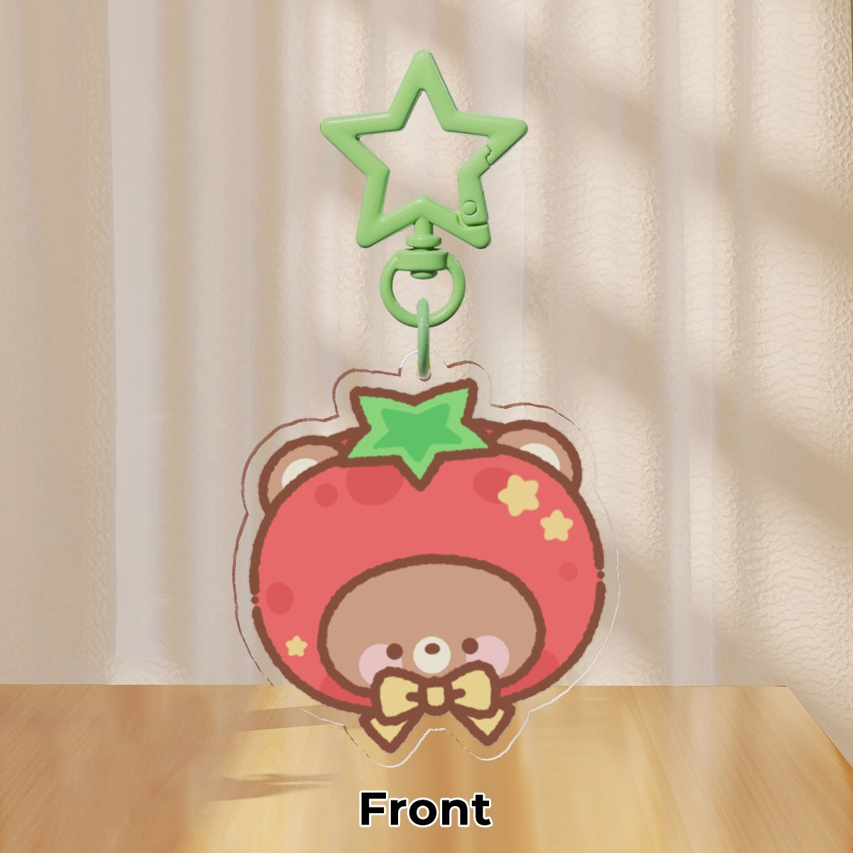 Tomato Bear Charm