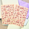 fall foliage sticker sheet