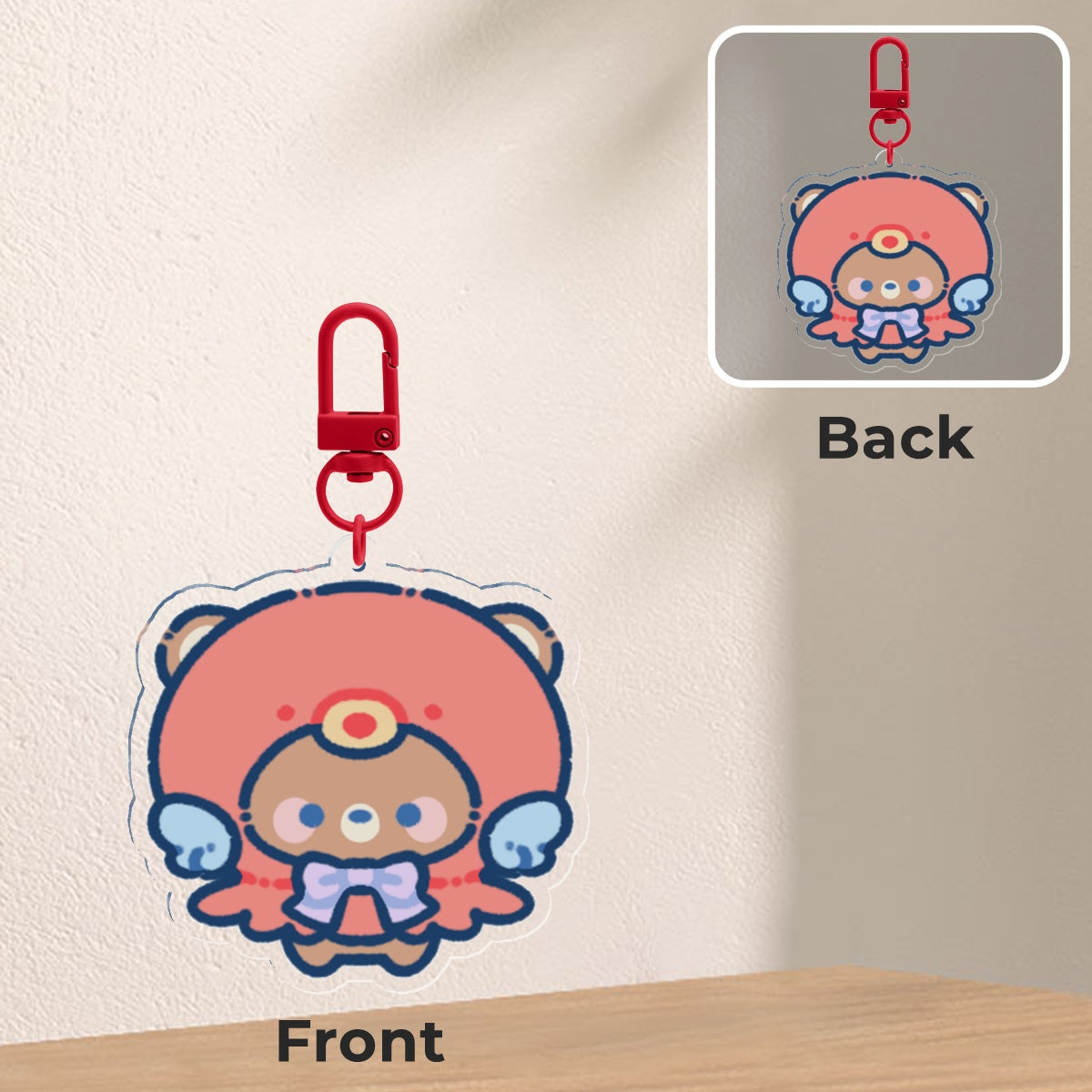 Tako Bear Keychain