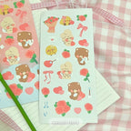 hearts for you sticker sheet