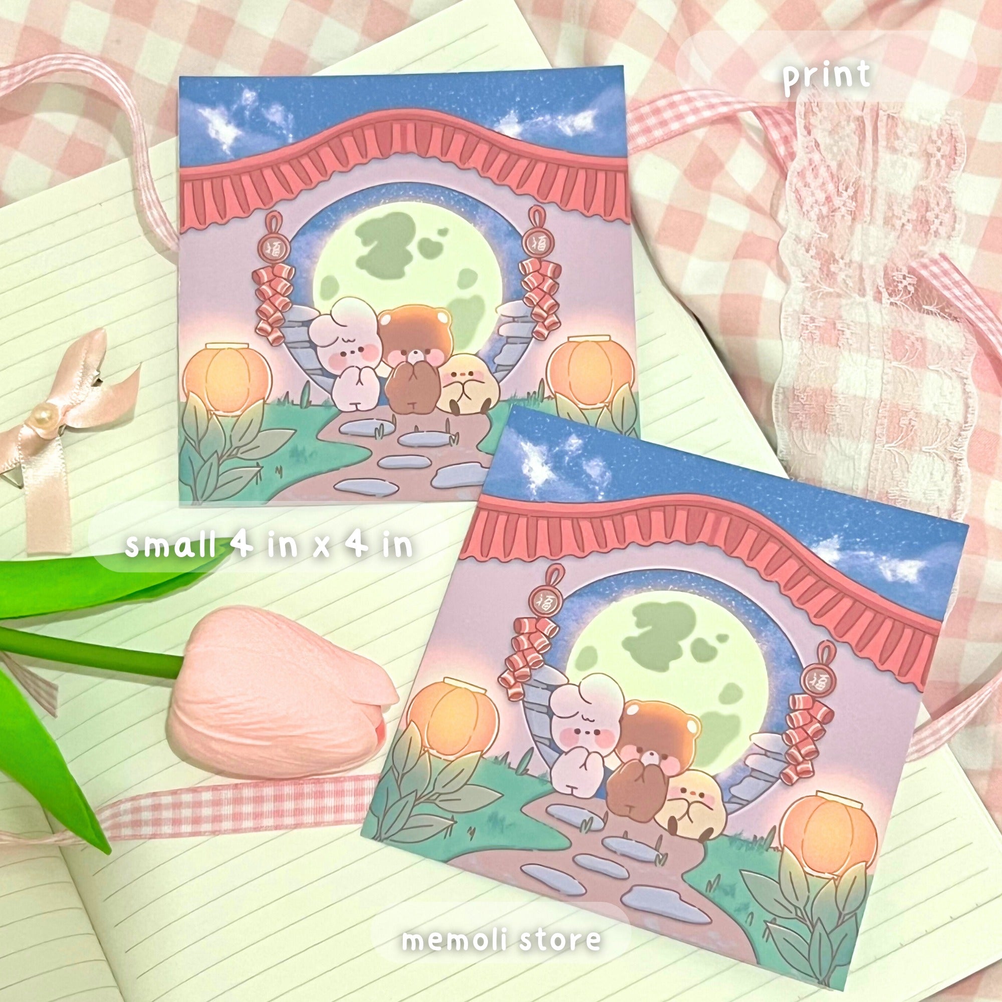 lunar new year greetings prints