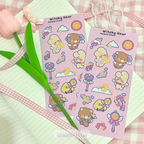 magical girls (b-grade) sticker sheets