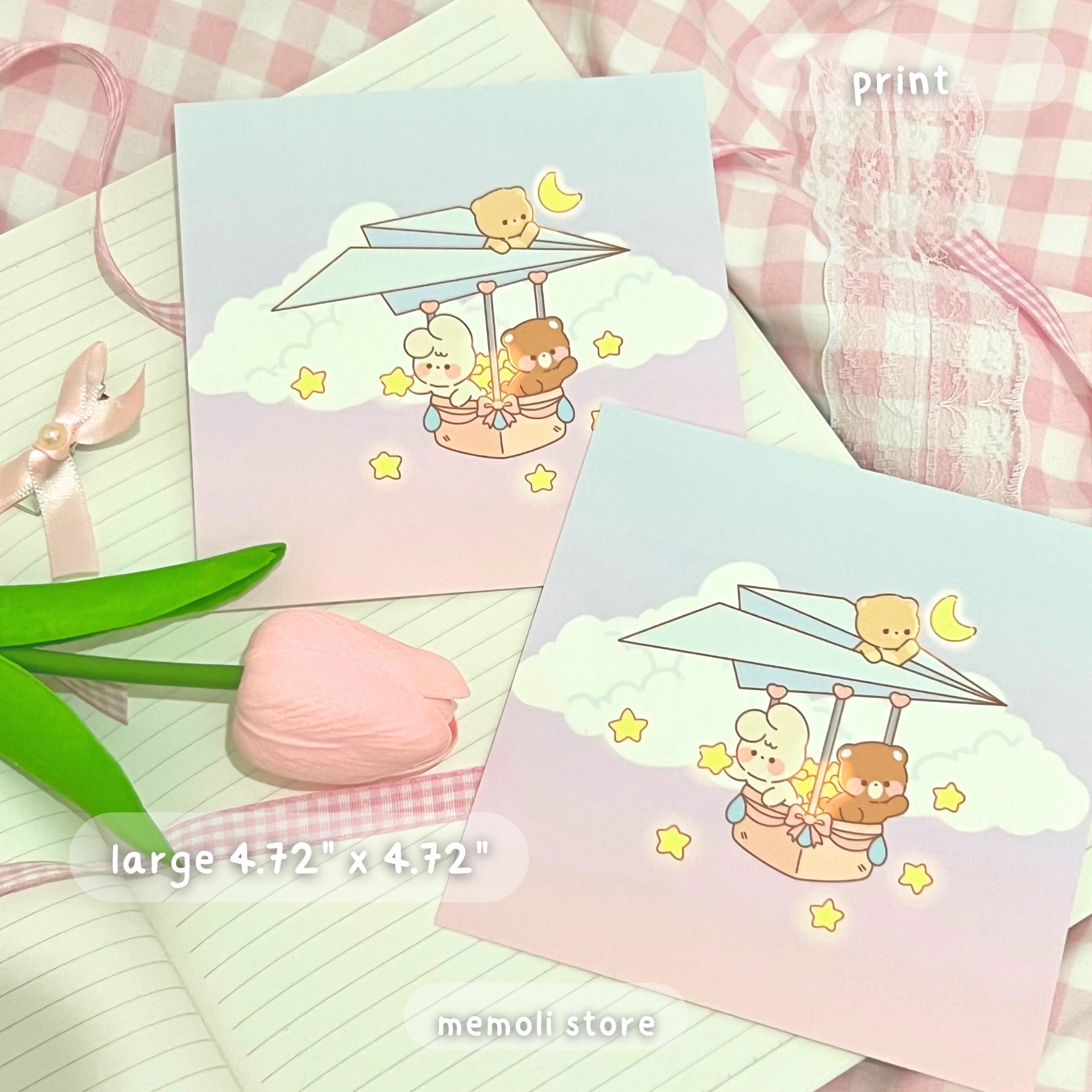 paper plane print