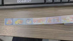 Starry Night Washi Tape, Celestial Moon and Stars Decorative Masking Roll for Journaling, Planner Spreads, Bullet Journal, Scrapbooking