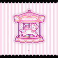 twinkle pony carousel sticker