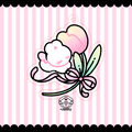 tulip bunny charm