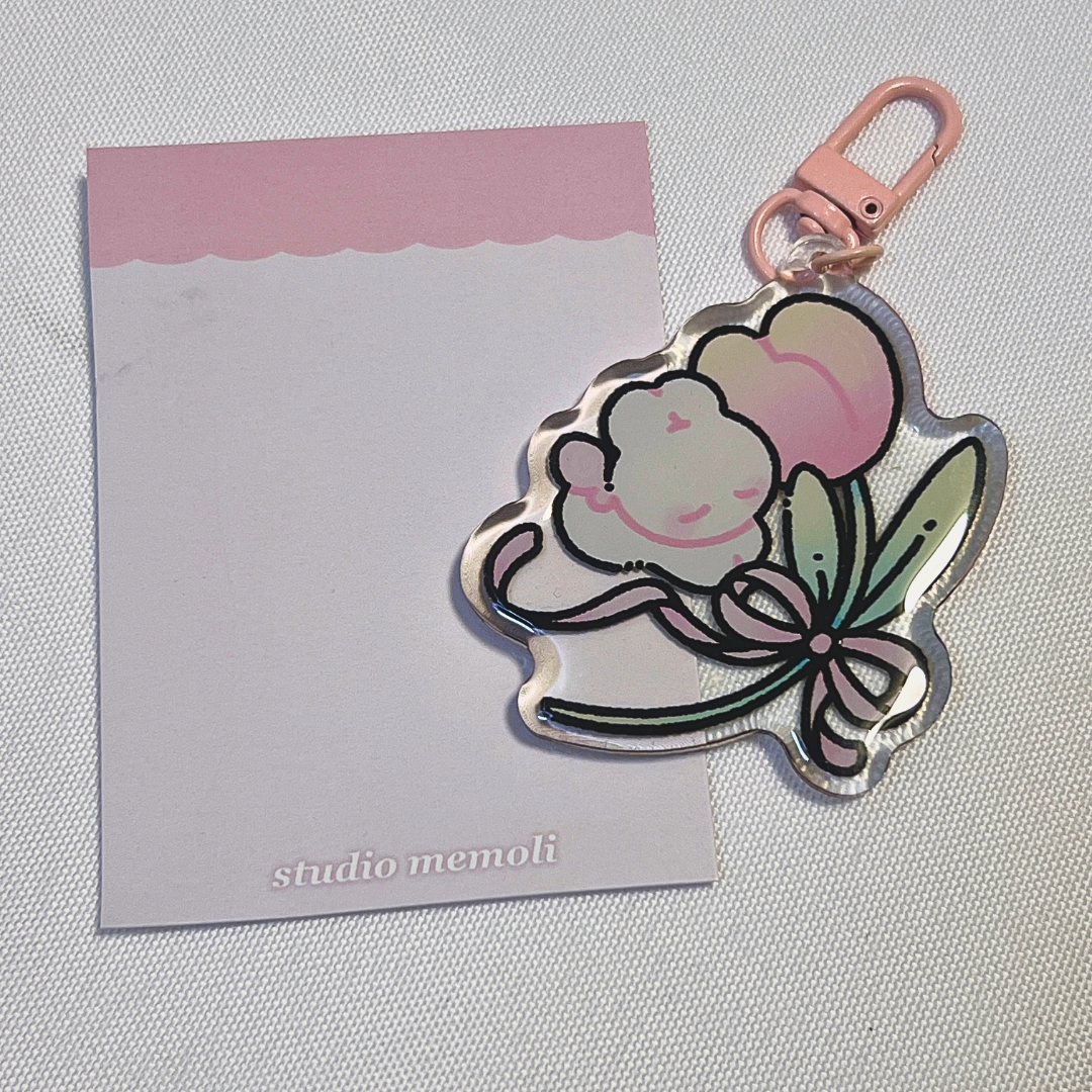 tulip bunny charm