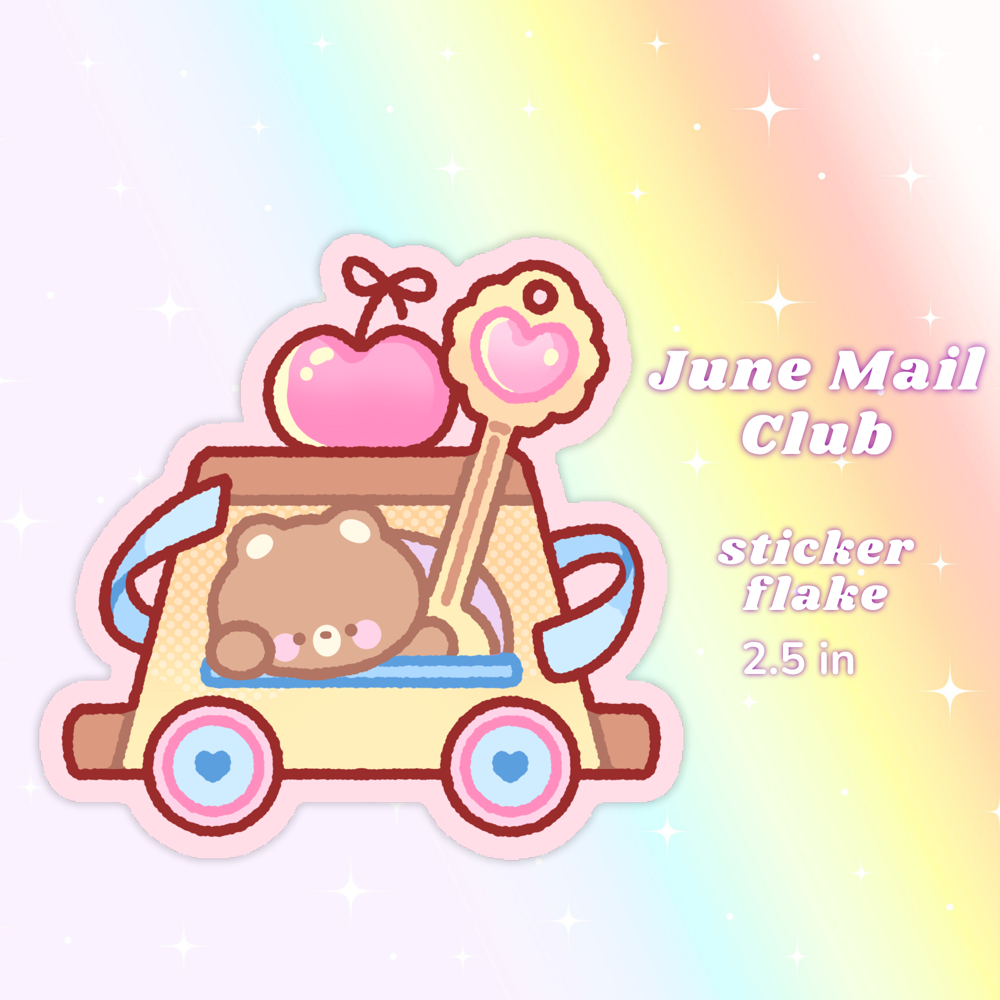bumper bear sticker