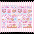 dreamy unicorn square scene sticker sheet