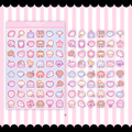 dreamy unicorn mini icon sticker sheet