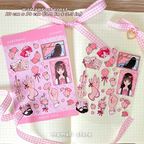 Yuechenni sticker sheet