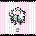 Tulip frame sticker
