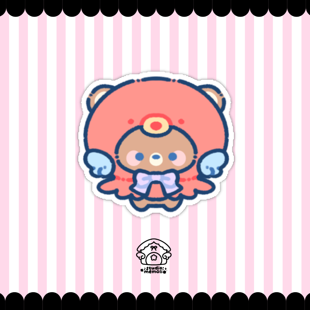tako bear sticker