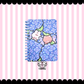 hiding in hydrangea sticker book