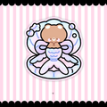 mermaid hideaway sticker