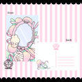 Bunny mirror Print