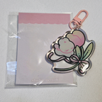 tulip bunny charm