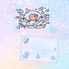 mermaid charm print