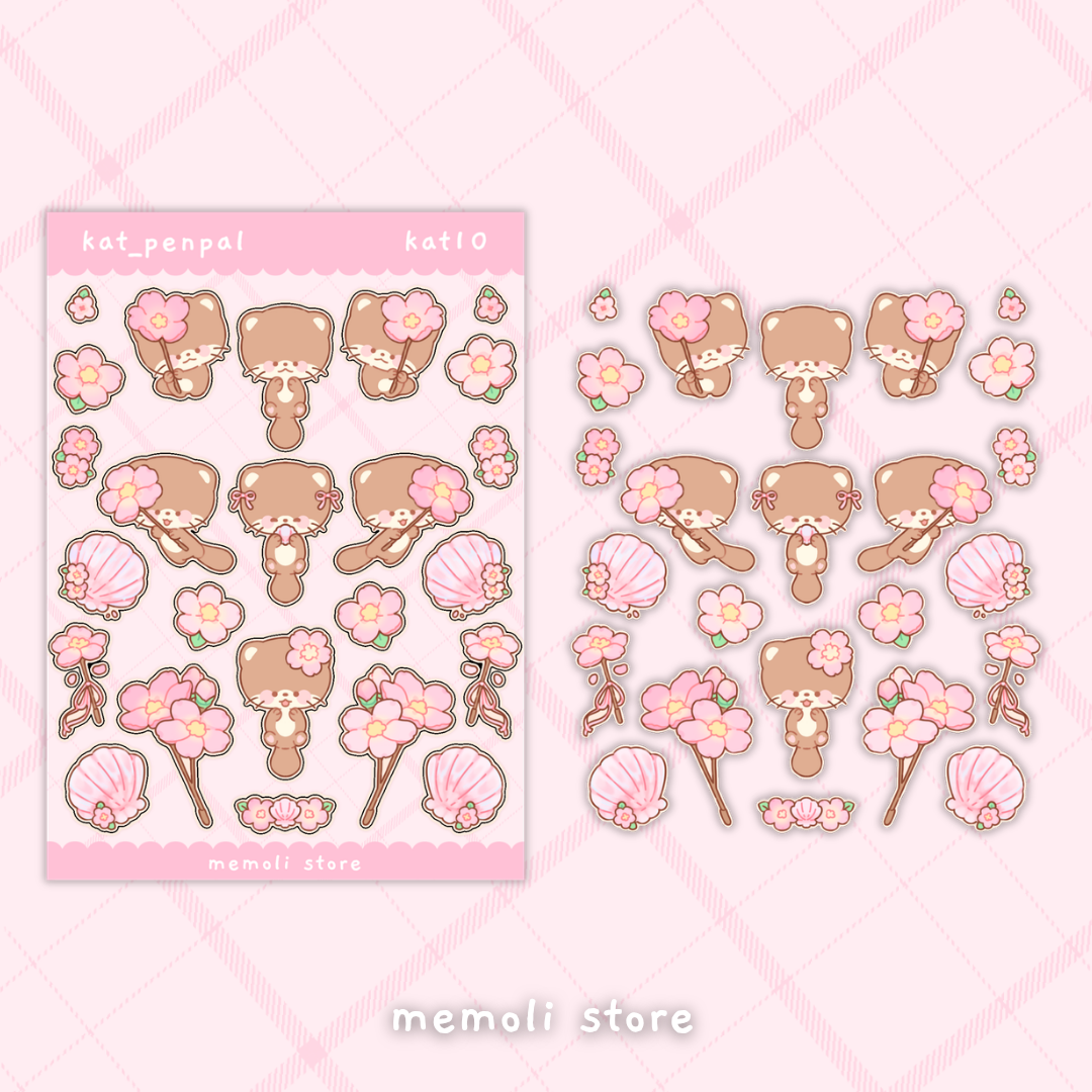 katpenpal rep sticker sheet