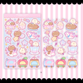 dreamy unicorn sticker sheet
