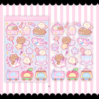 dreamy unicorn sticker sheet