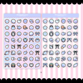 mermaid cove mini icon sticker sheet