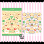 eggie sticker sheet