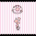 sakura wind chime charm