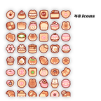 Beary Bakery Digital Wallpaper + Icon Set