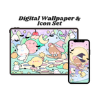 Spoopy Halloween Digital Wallpaper + Icon Set