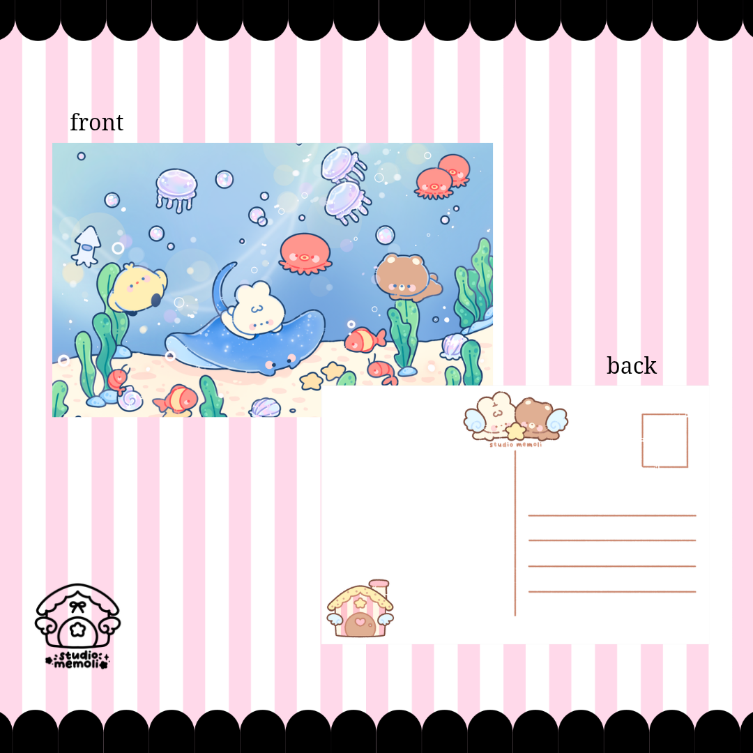 under the sea print