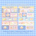 sweet dreams sticker sheet