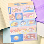 sweet dreams sticker sheet
